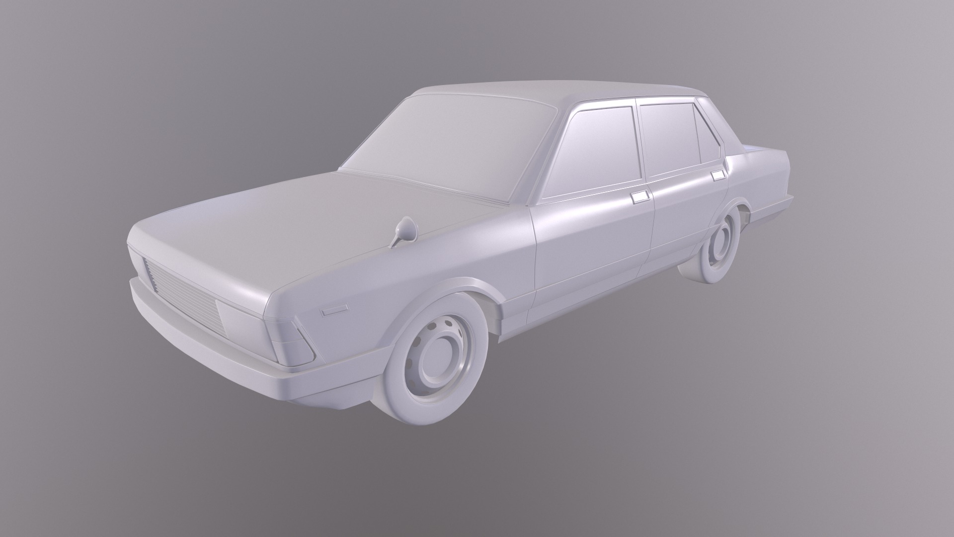 Blender Toonshaded Vehicle Kit Low-poly 3D model_6