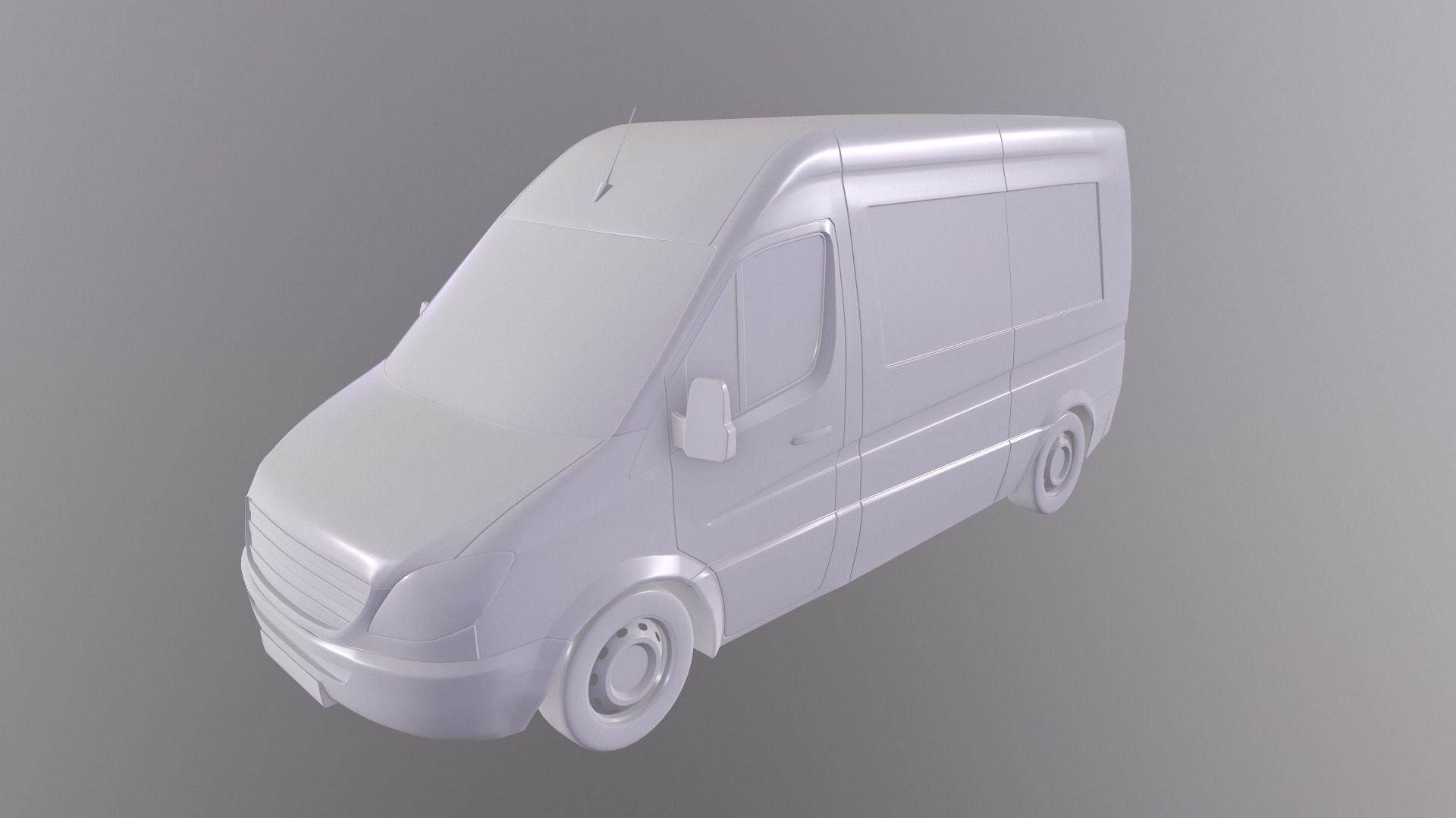 Blender Toonshaded Vehicle Kit Low-poly 3D model_7