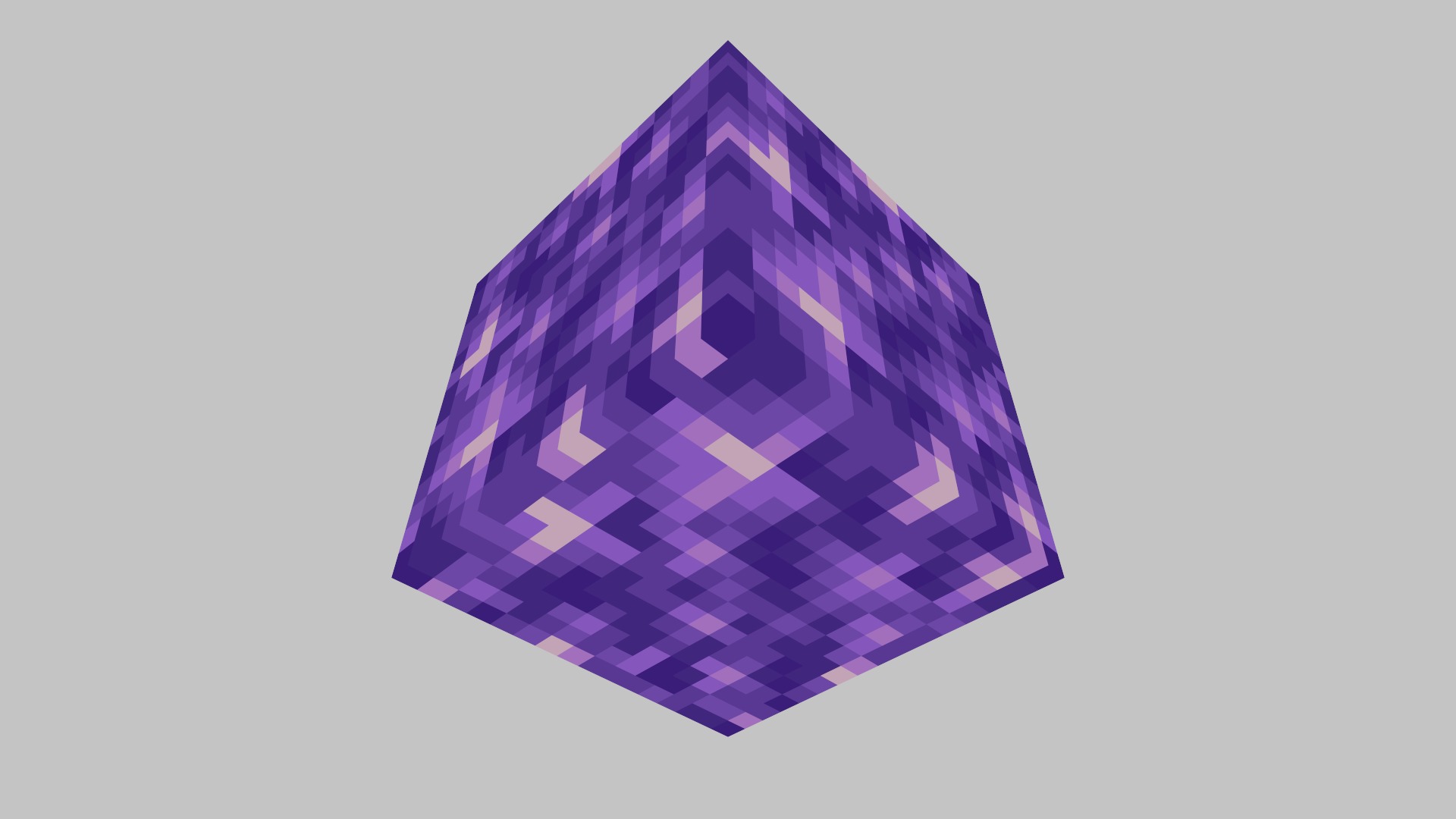 3D model MineCraft amethyst block VR / AR / low-poly | CGTrader