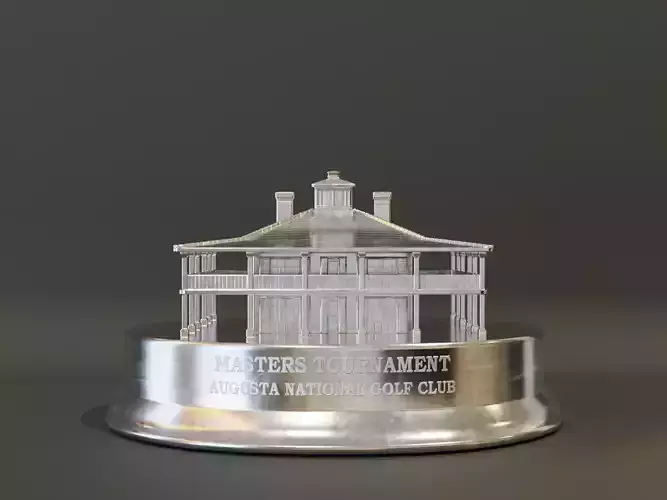 Golf Trophy - The Masters at Augusta Major
