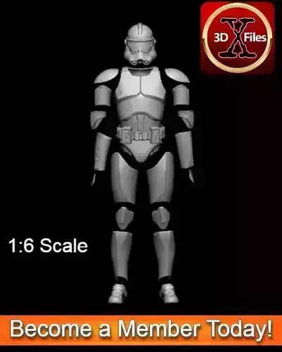 Phase 2 Clone Trooper Armor  - Hot Toys - custom Action Figure