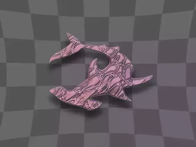 Neoclinus blanchardi 3D print model