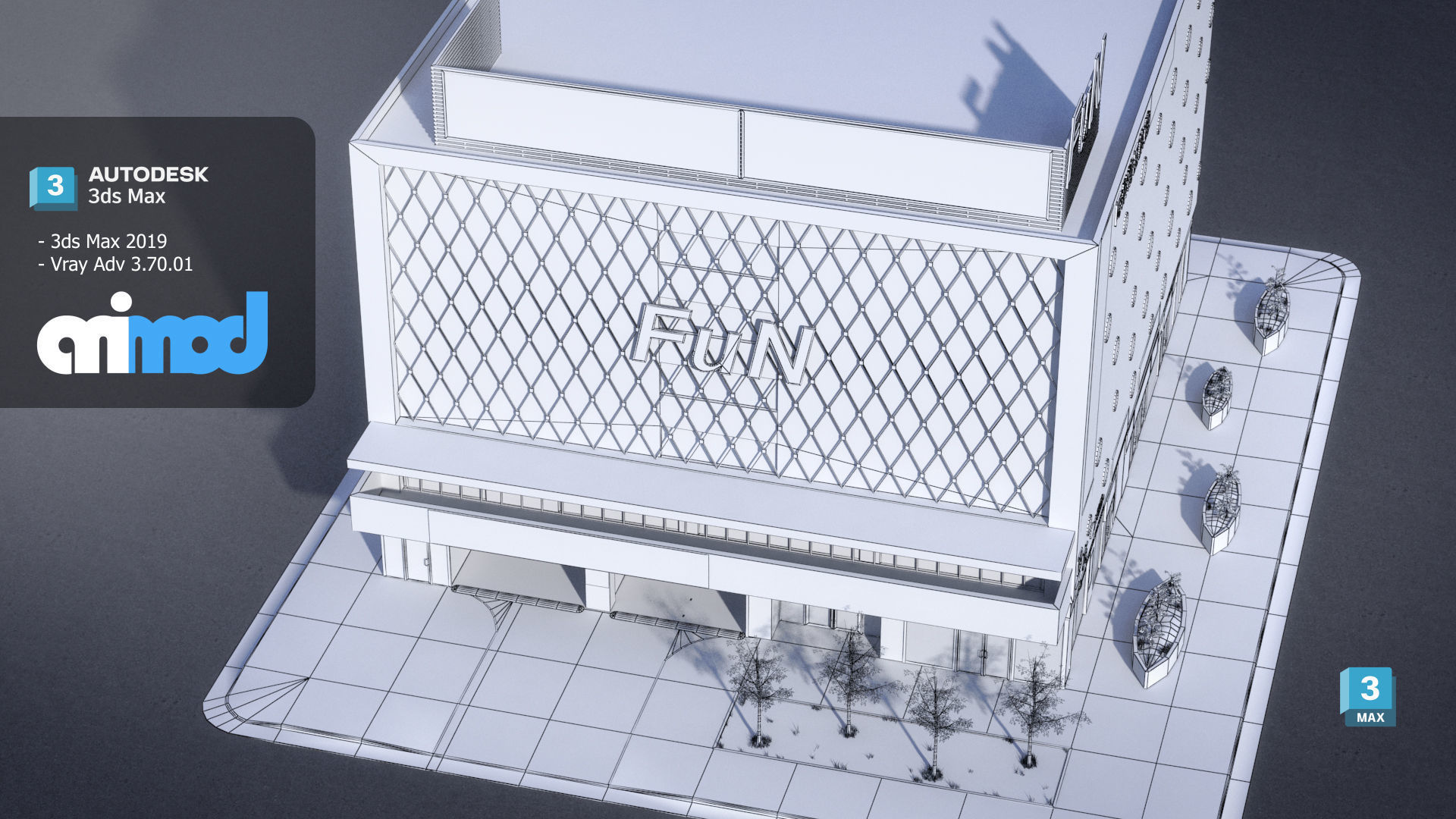 TW Motel 3D model_8