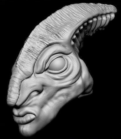 Coleman Trebor Head Sculpt - Star Wars Jedi Custom Acion Figure 3D print model_1