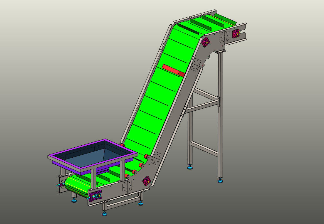 FEEDING CONVEYOR 3D print model_3