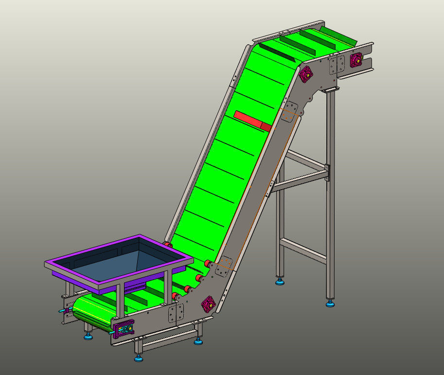 FEEDING CONVEYOR 3D print model_1
