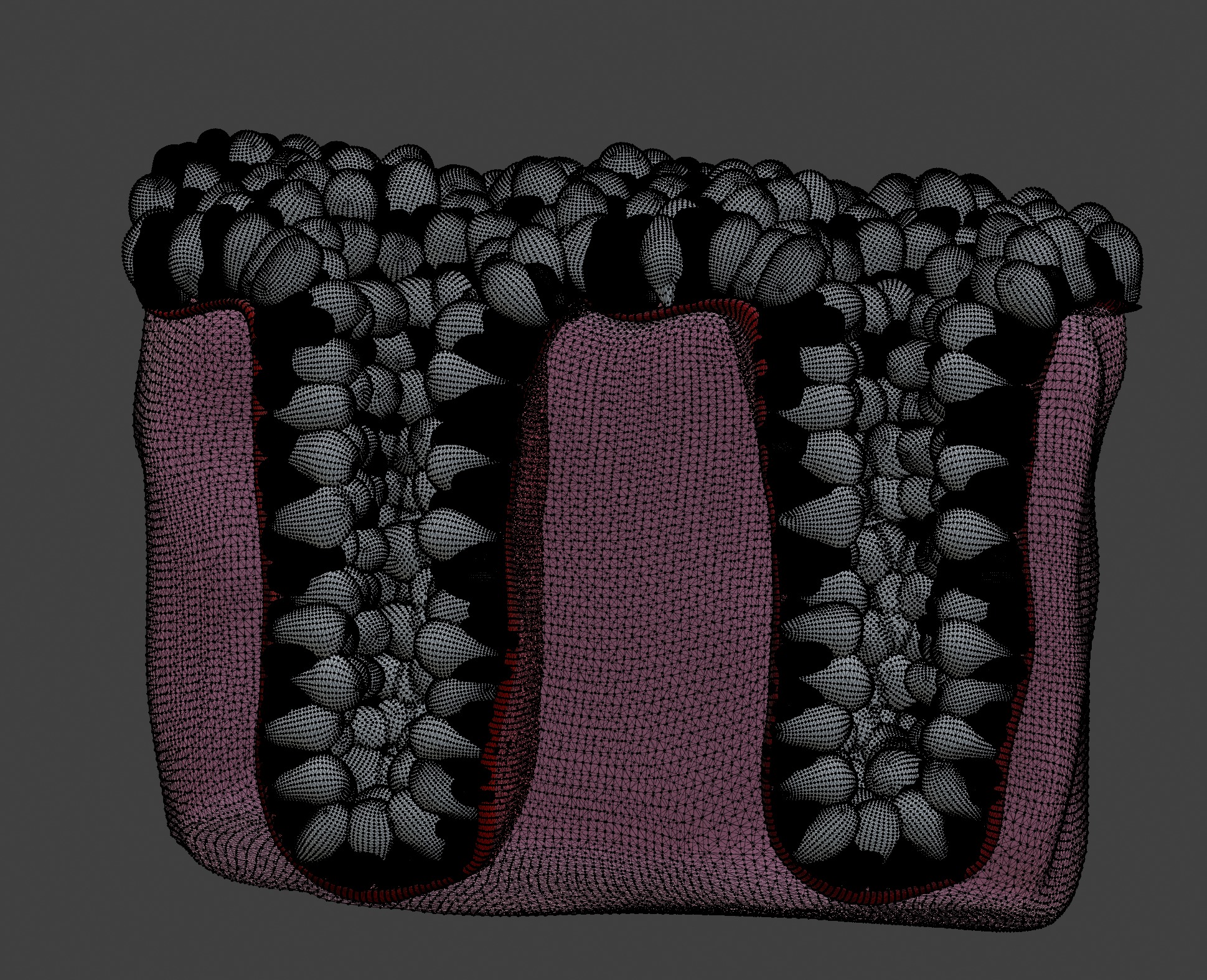 3D Model of the Epithelium of the Colon 3D print model_4