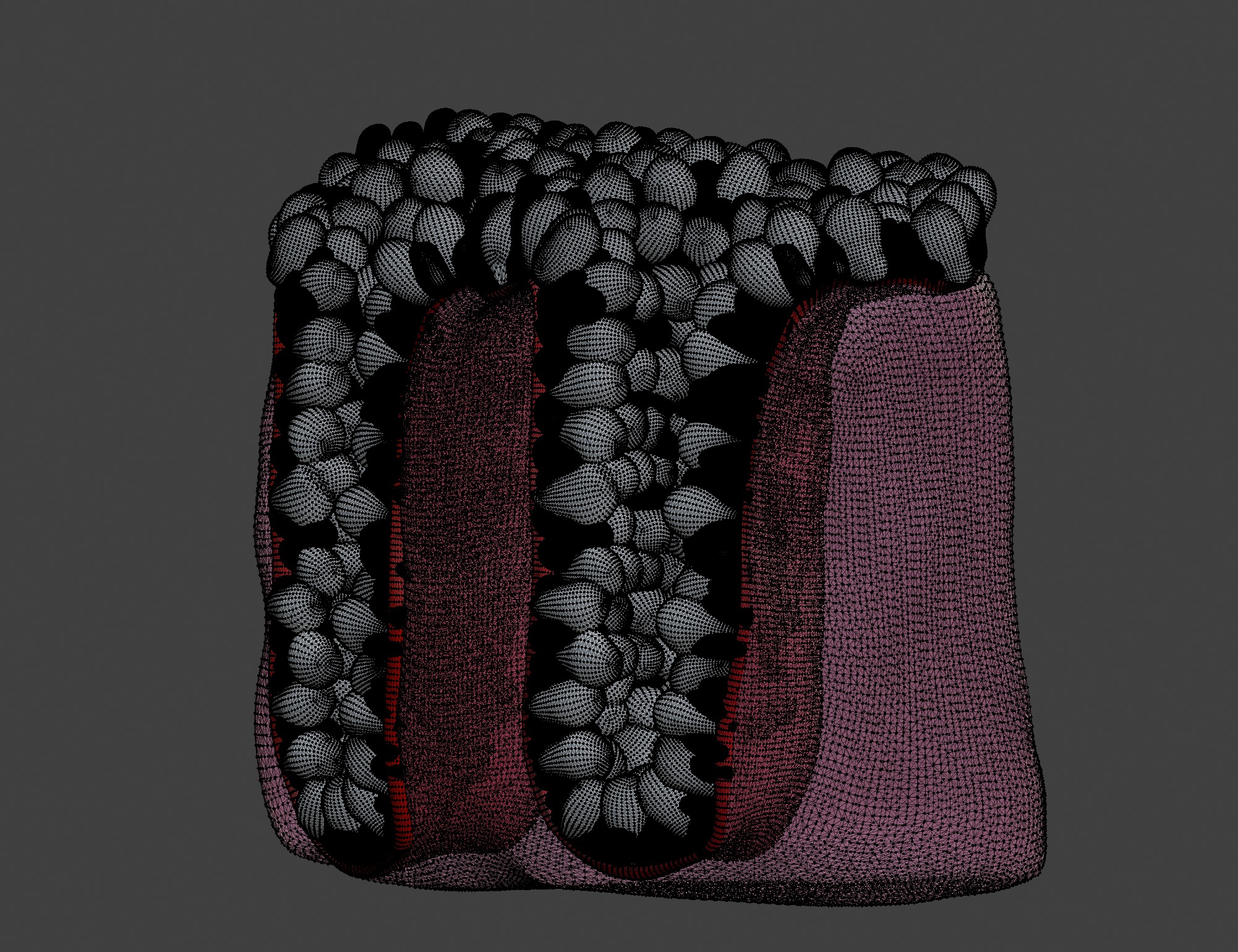 3D Model of the Epithelium of the Colon 3D print model_5