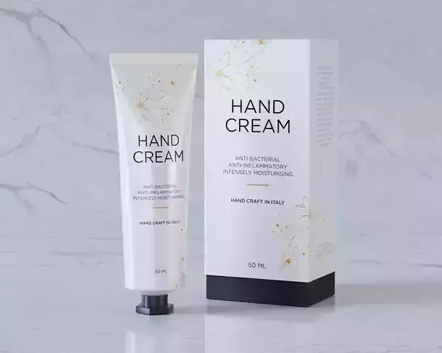 Cosmetic Tube with Box Packaging