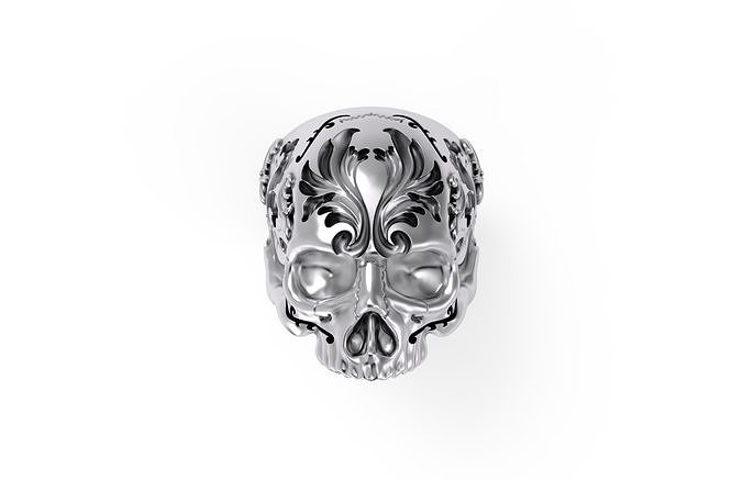 SKULL RING  3D print model