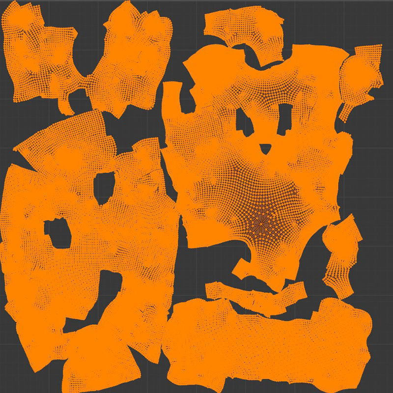 Green Chinese Dragon Statue 3D model_10