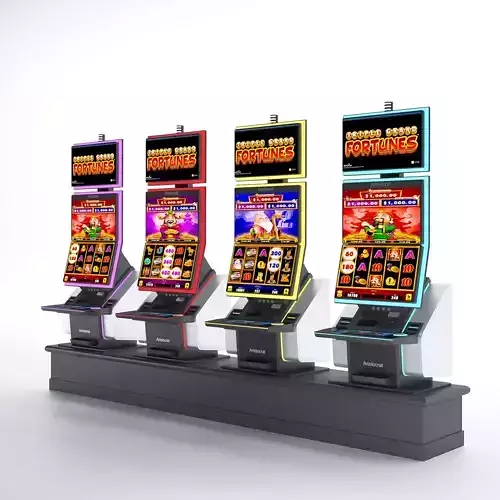 Aristocrat MarsX Casino Slot Machine Low-poly 3D model