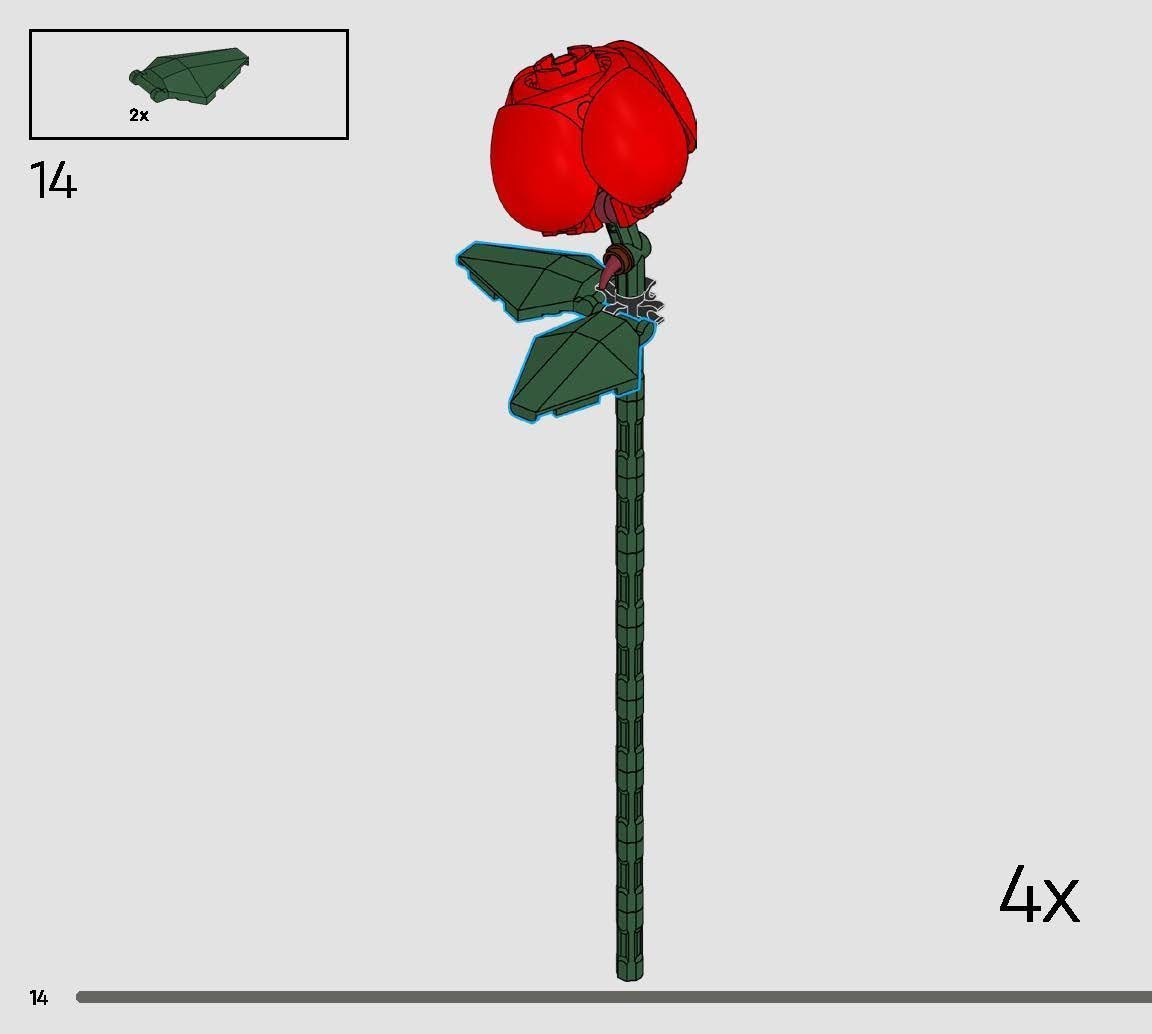 TwindBricks3D - 10328 Bouquet of Roses 3D print model_25