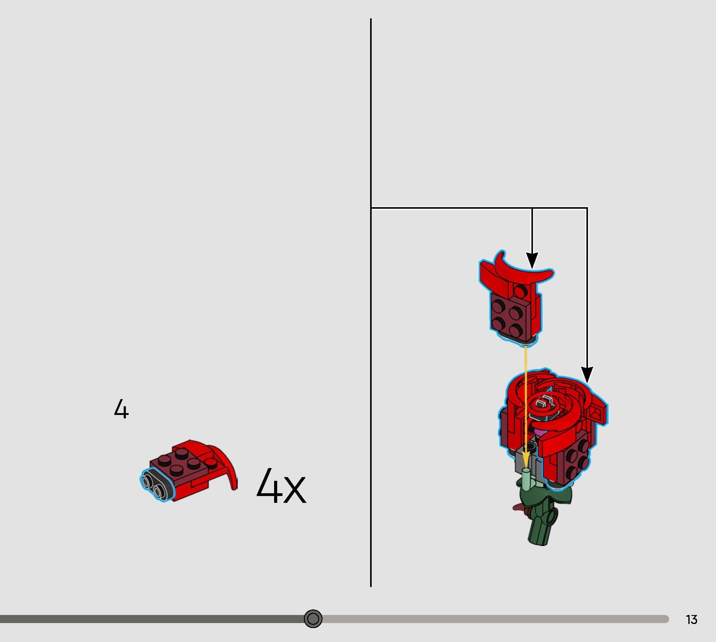 TwindBricks3D - 10328 Bouquet of Roses 3D print model_38