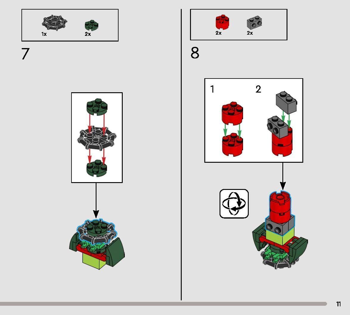 TwindBricks3D - 10328 Bouquet of Roses 3D print model_6