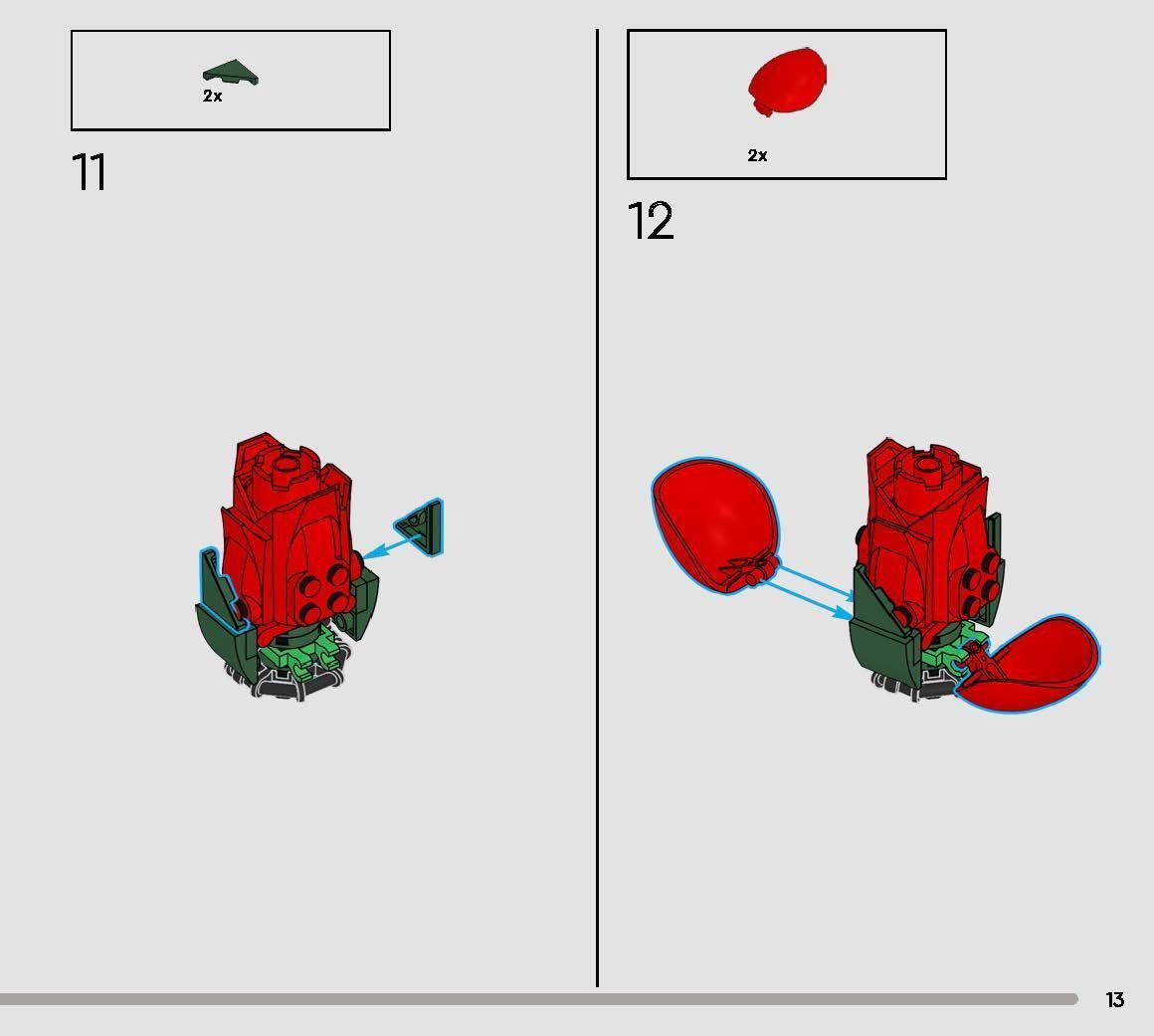 TwindBricks3D - 10328 Bouquet of Roses 3D print model_8