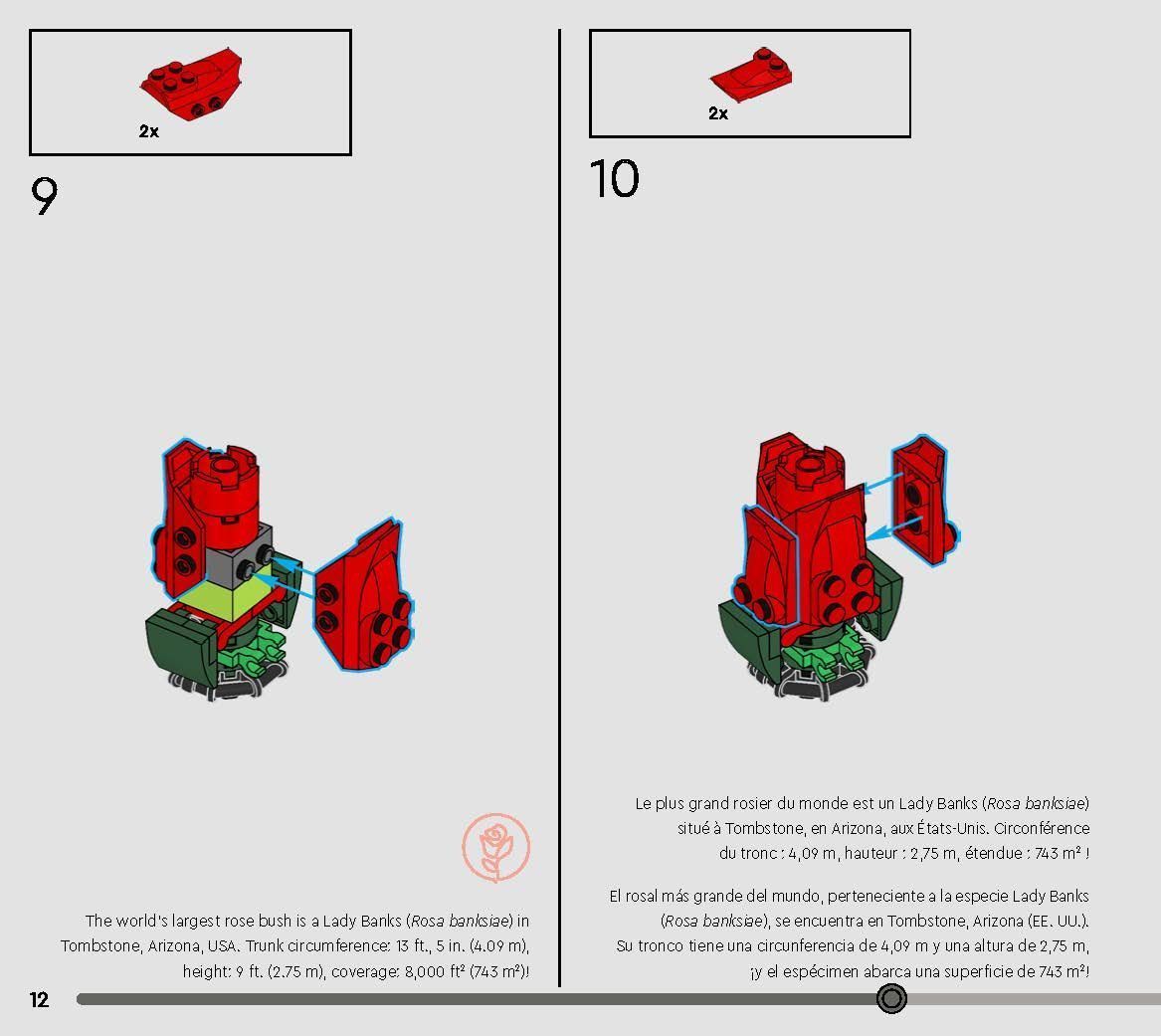 TwindBricks3D - 10328 Bouquet of Roses 3D print model_7