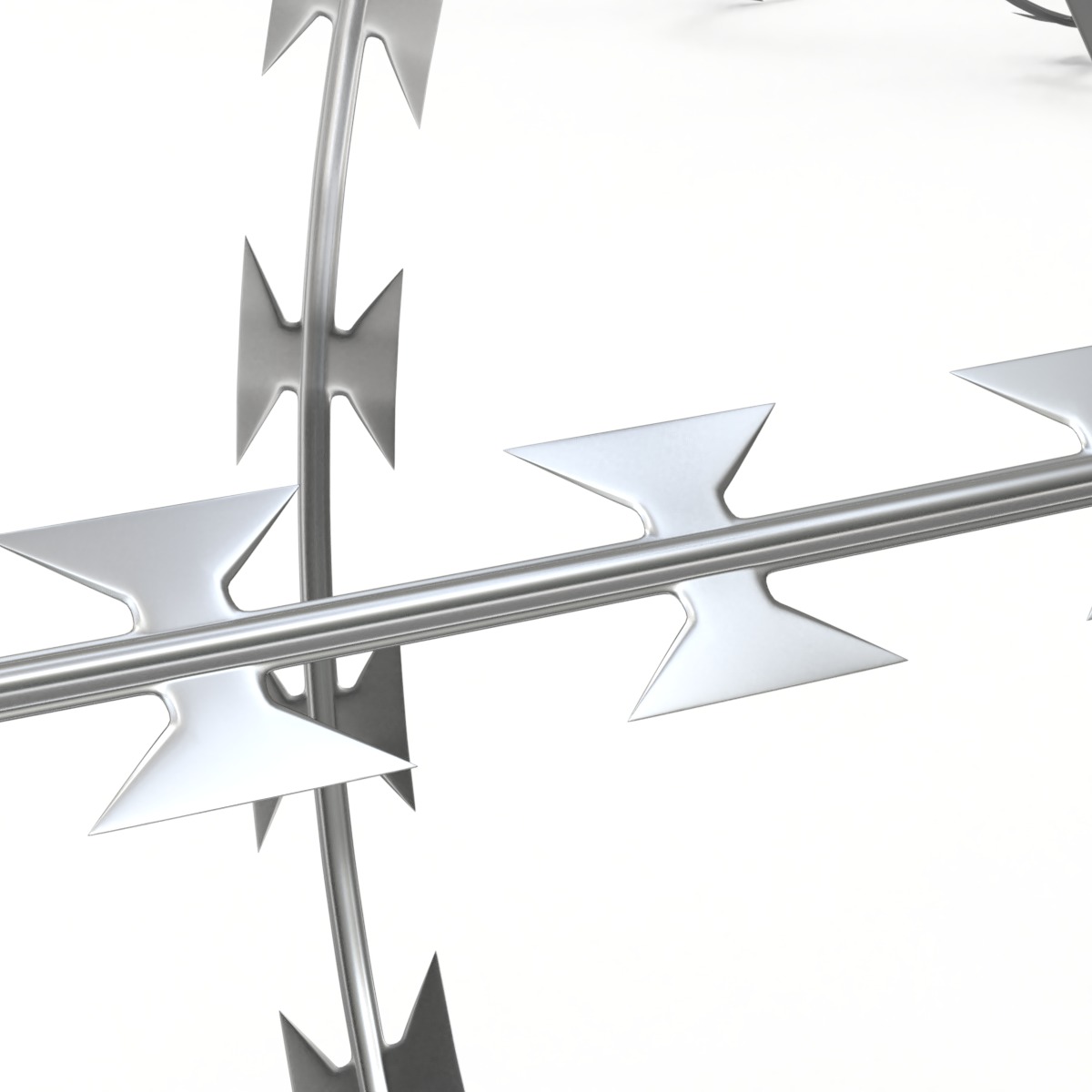 Adaptable Razor Wire 3D model_5