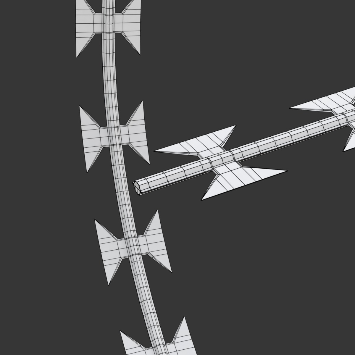 Adaptable Razor Wire 3D model_17