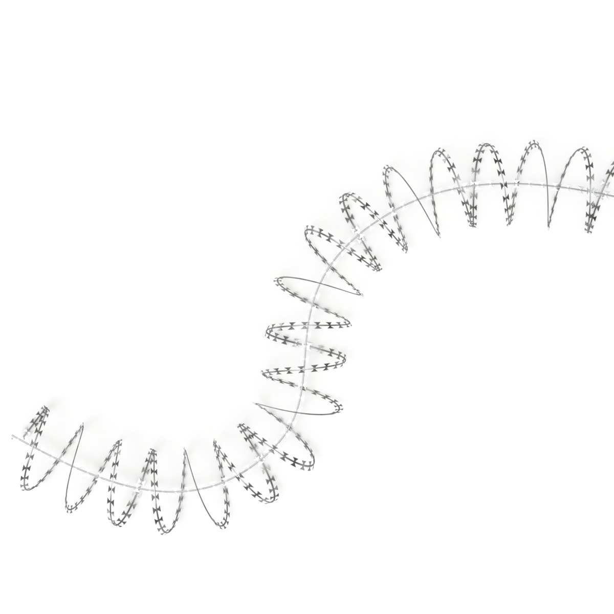 Adaptable Razor Wire 3D model_7