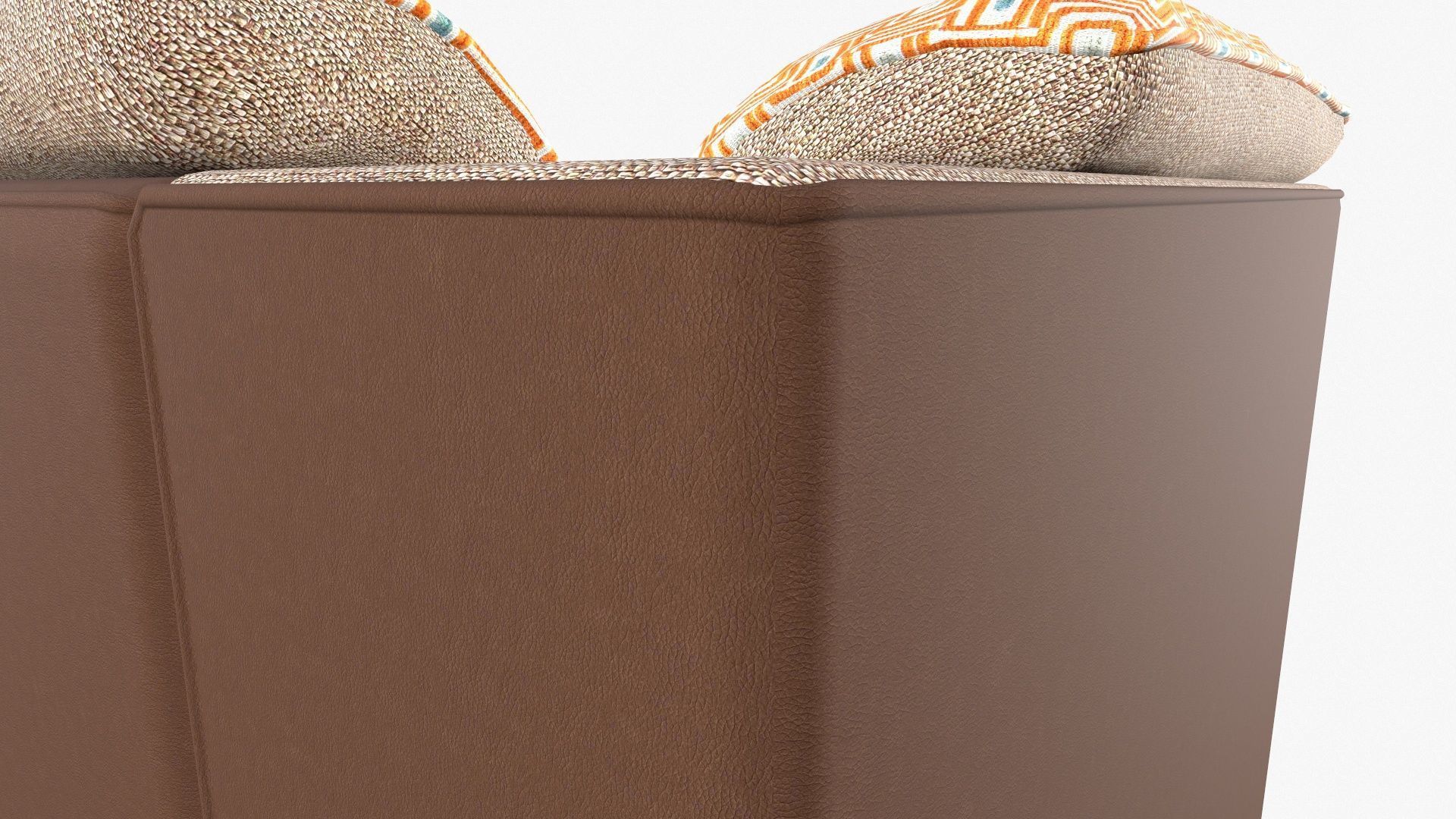 Chaise Lounge Low-poly 3D model_7