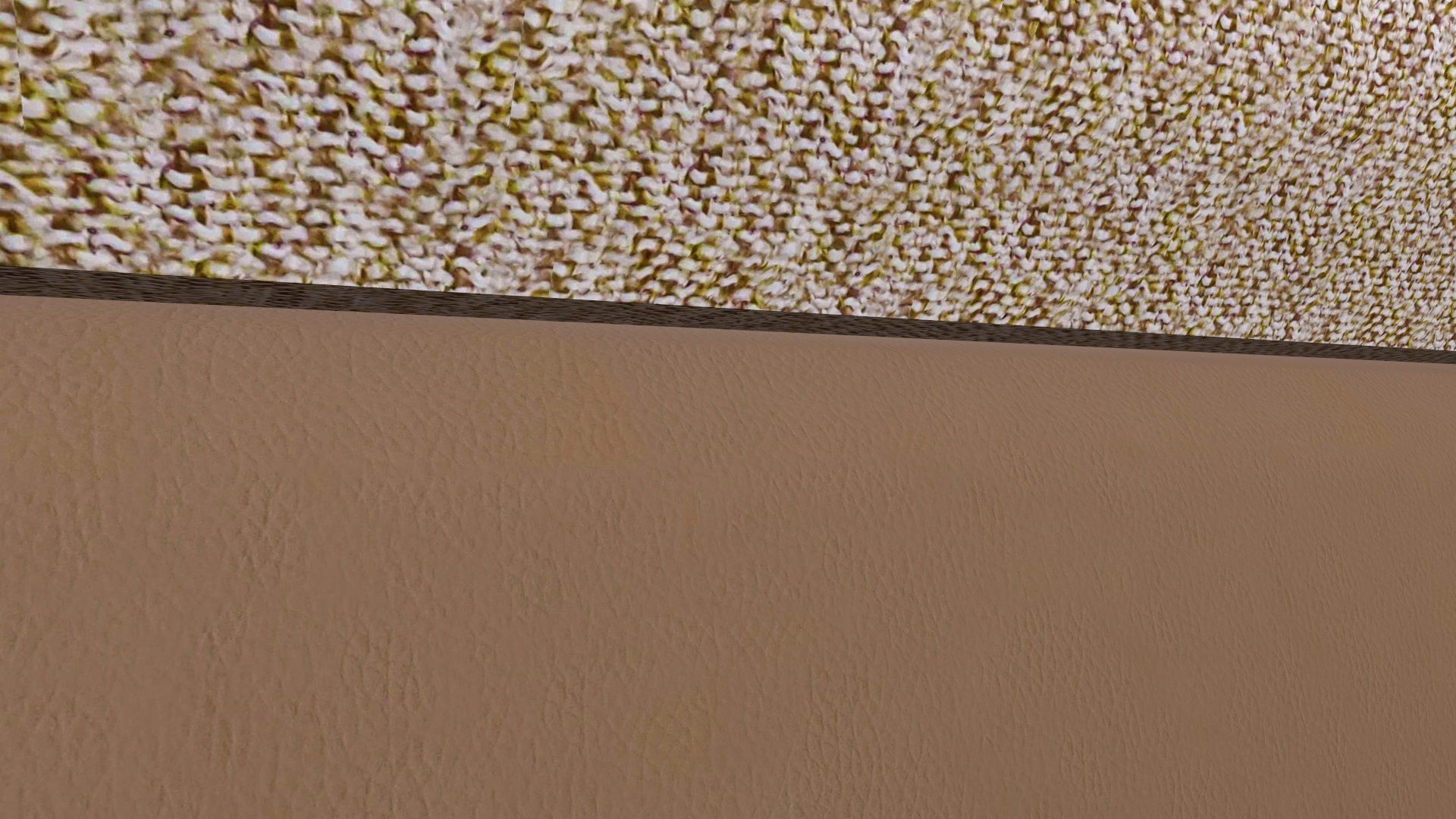 Ottoman Low-poly 3D model_6