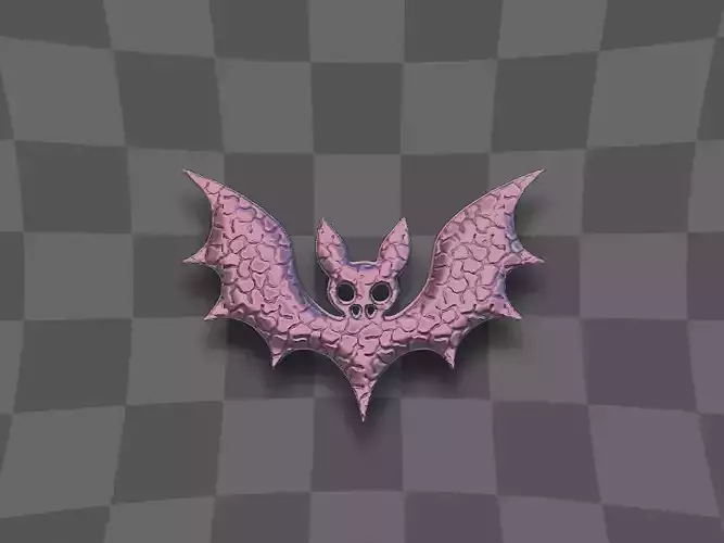 Bat model 3D print model