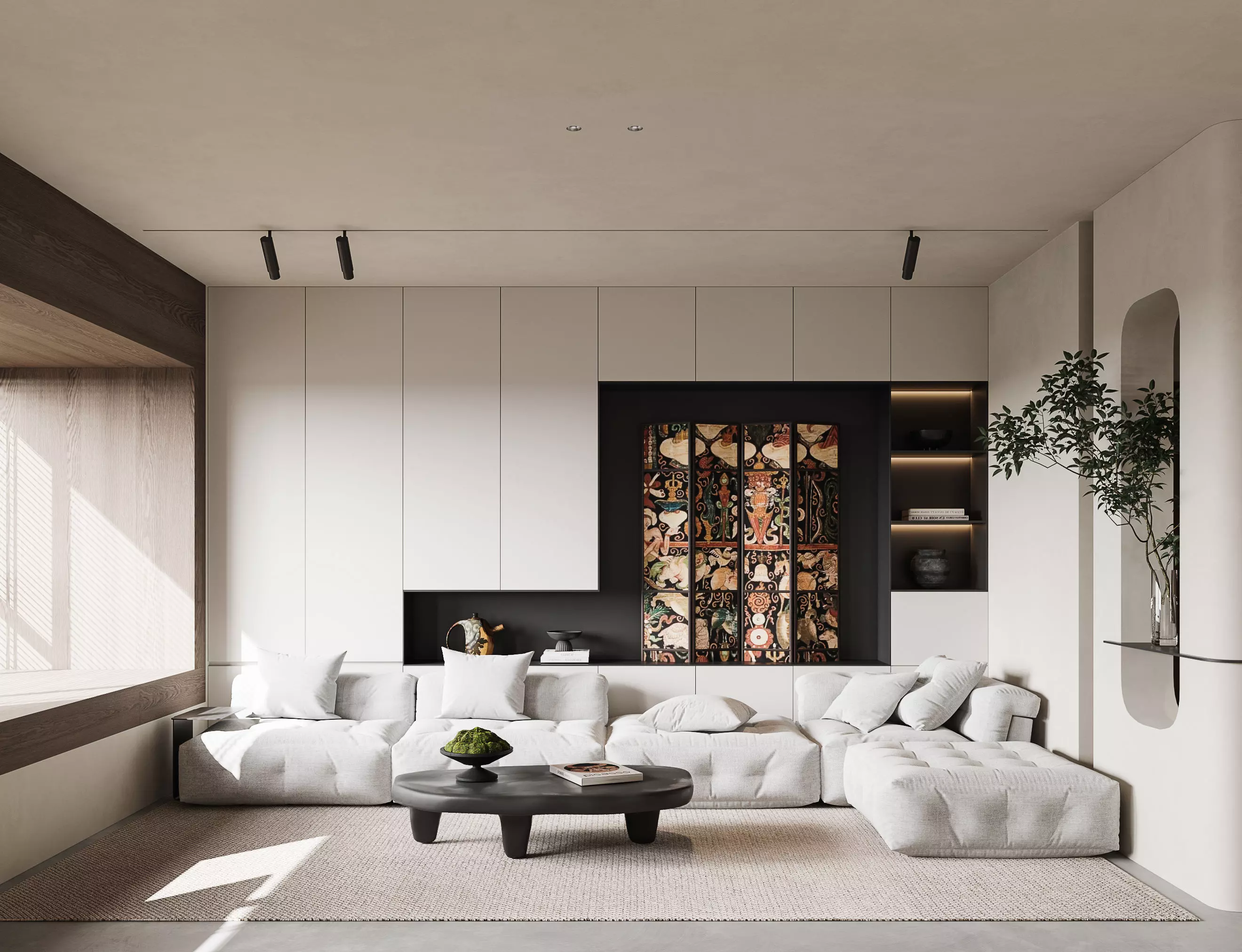 apartment interior scenes 3D model