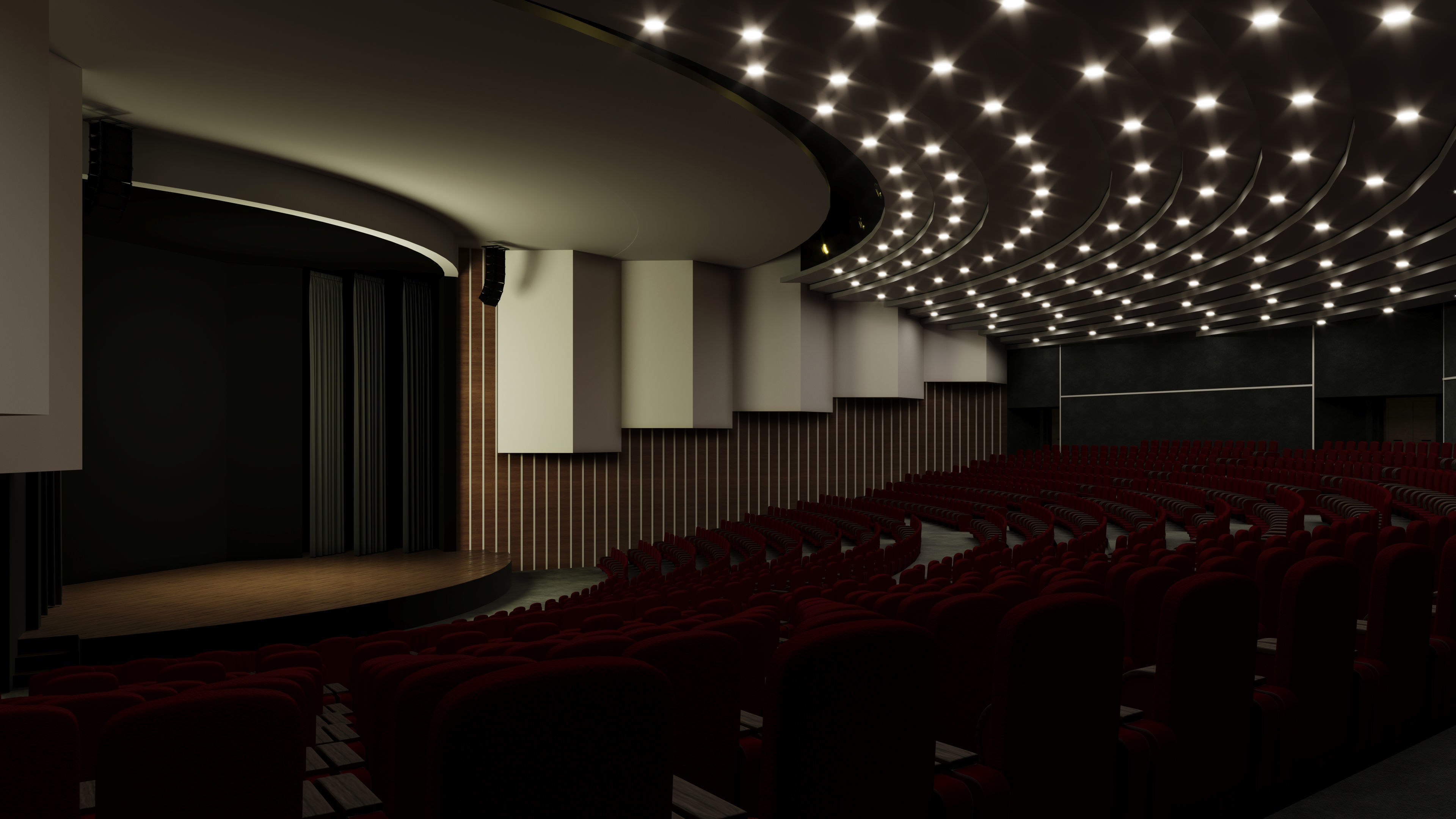 Convention Hall Design 3 3D model_2