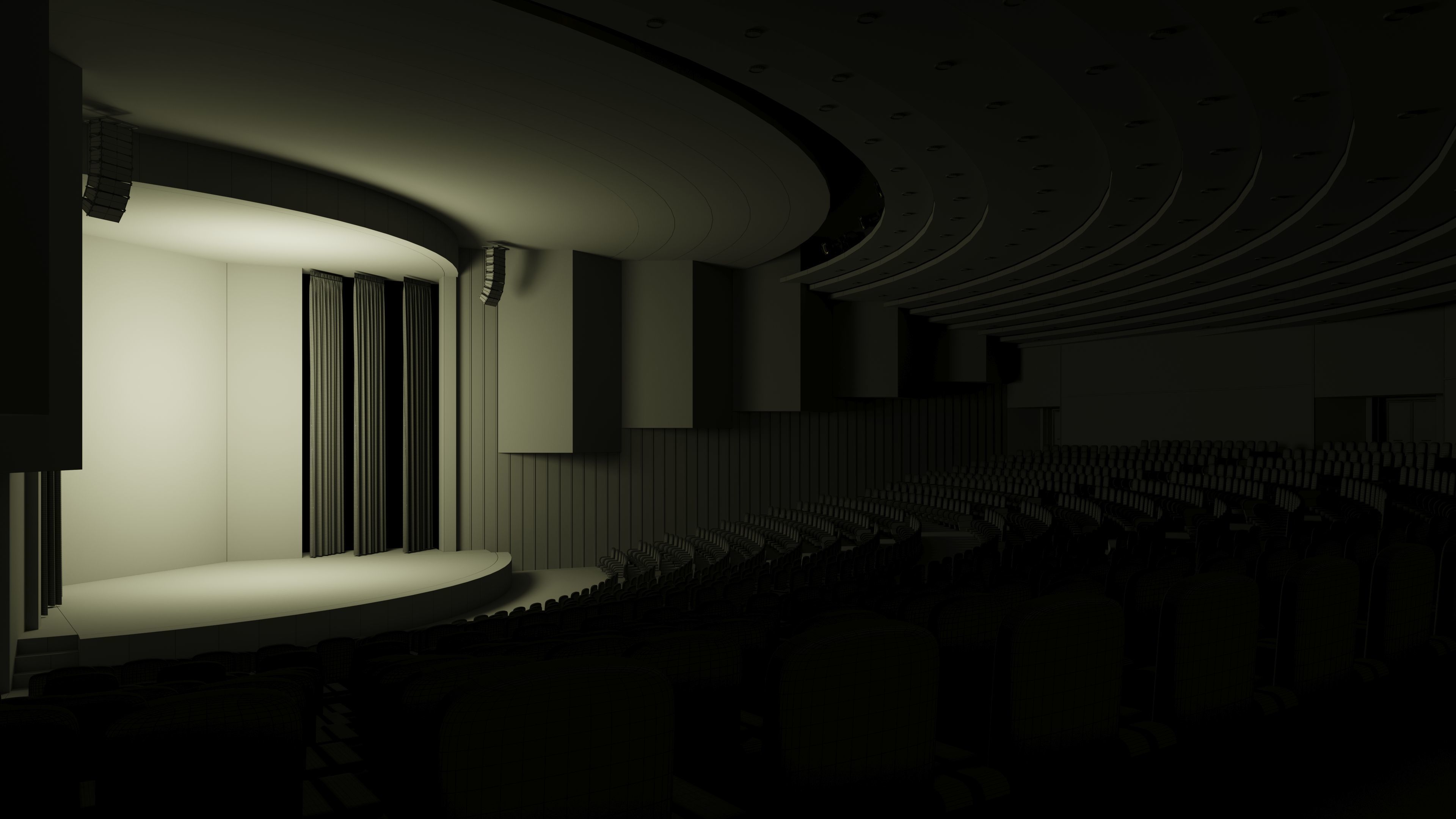 Convention Hall Design 3 3D model_5