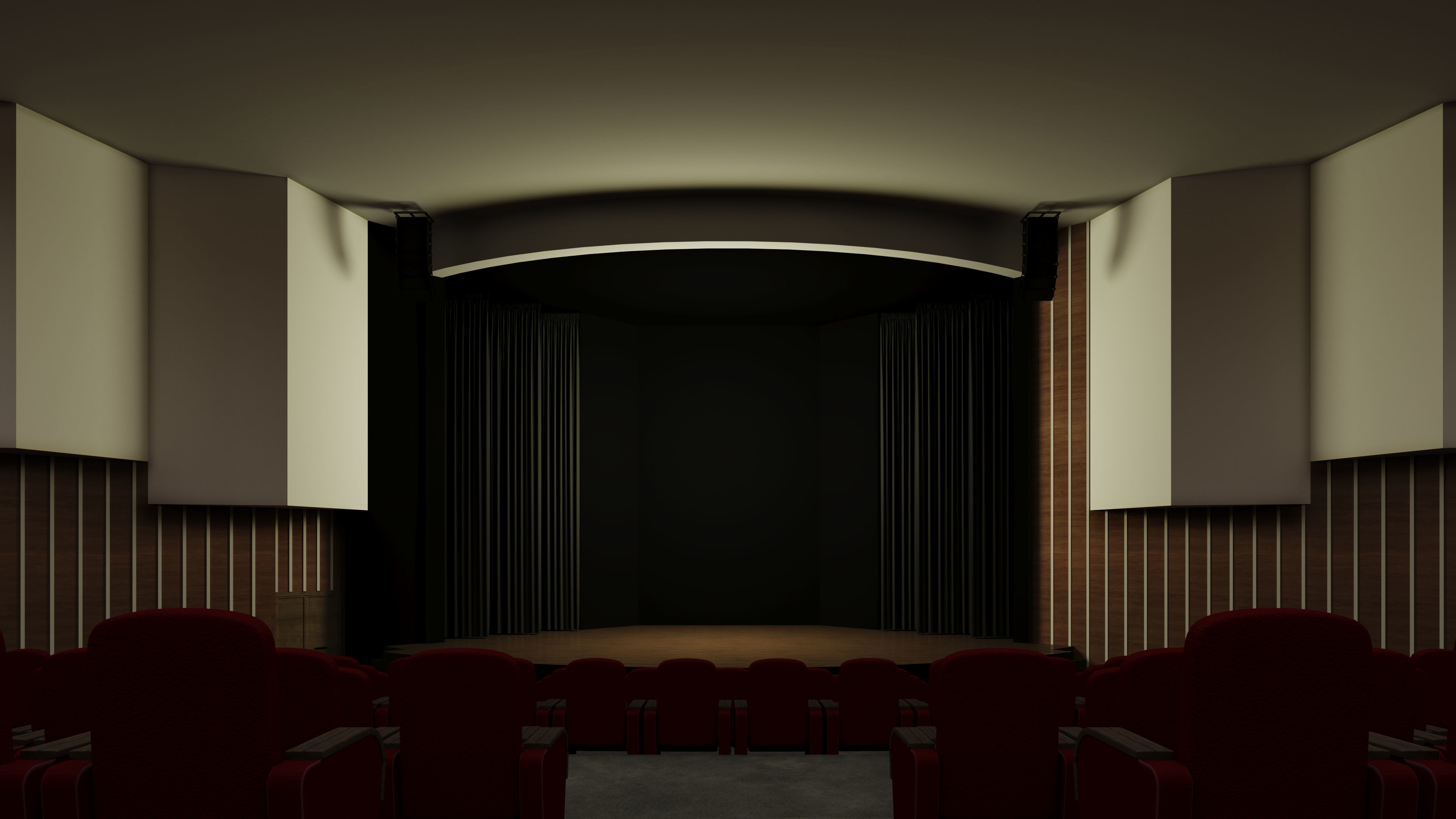 Convention Hall Design 3 3D model_1