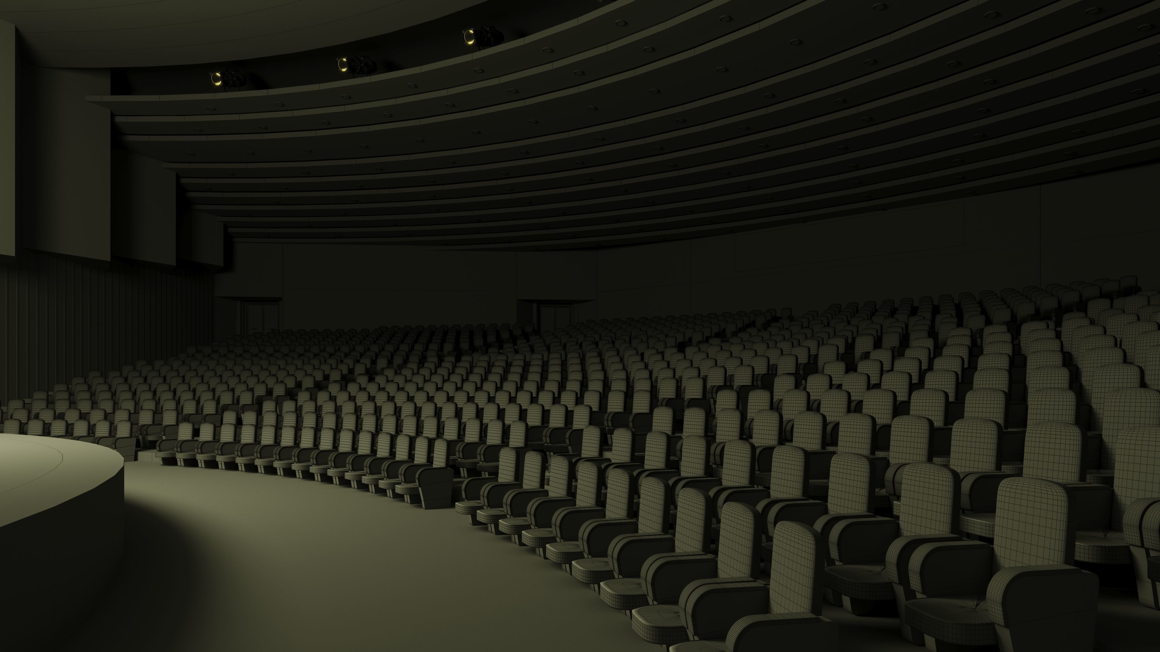Convention Hall Design 3 3D model_7