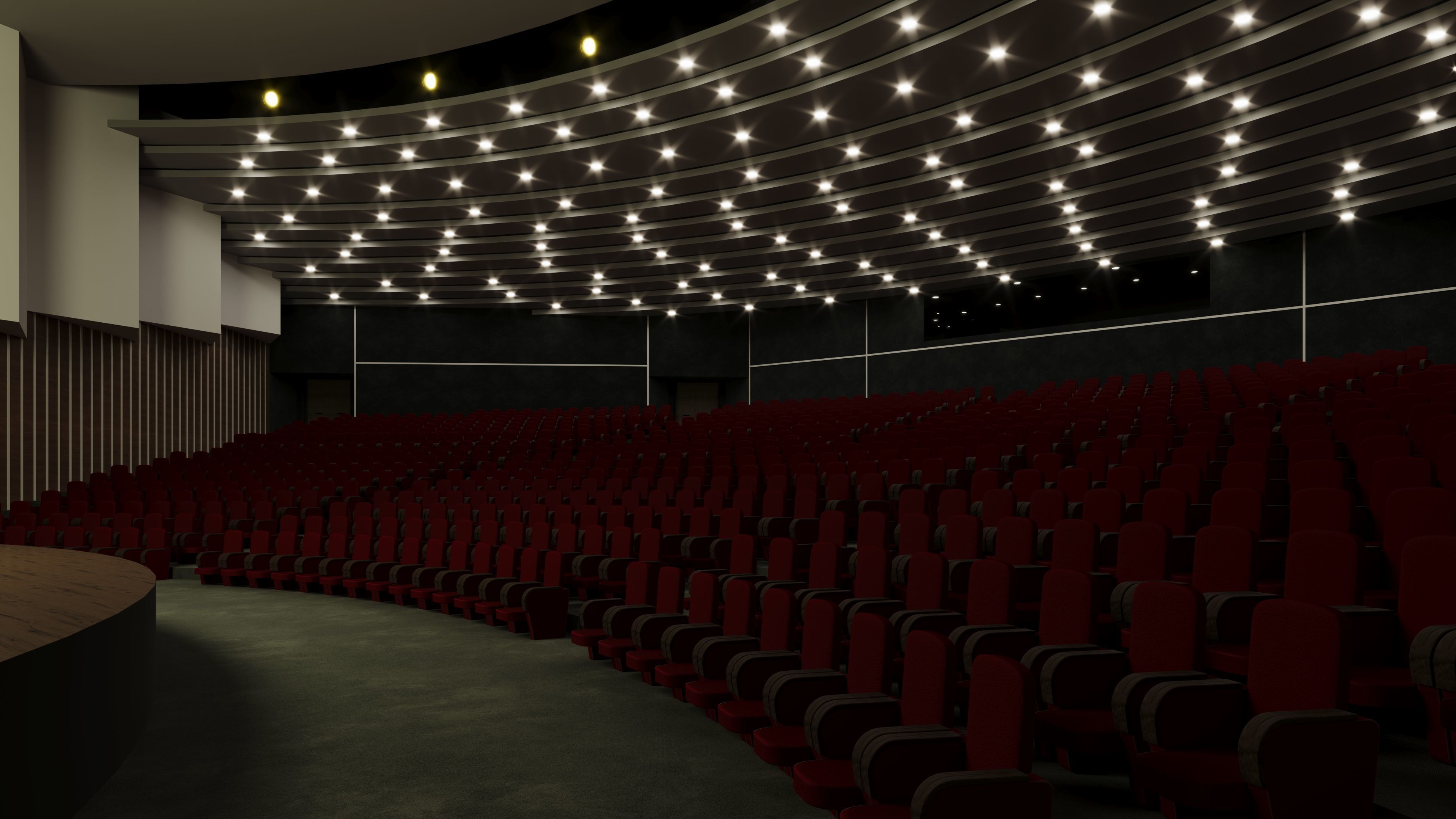 Convention Hall Design 3 3D model_3
