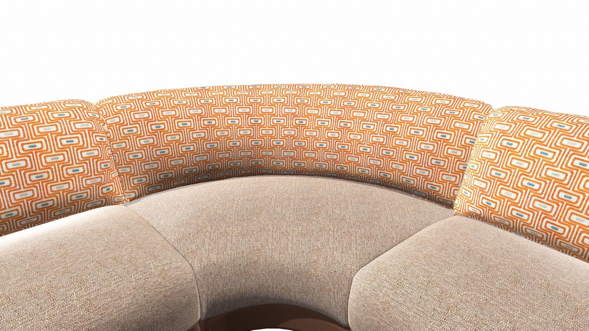 Two Plus Corner Low-poly 3D model_11