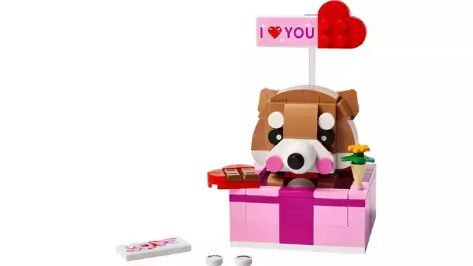 TwindBricks3D - 40679 Love Gift Box