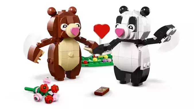 TwindBricks3D - 40821 Love Bears