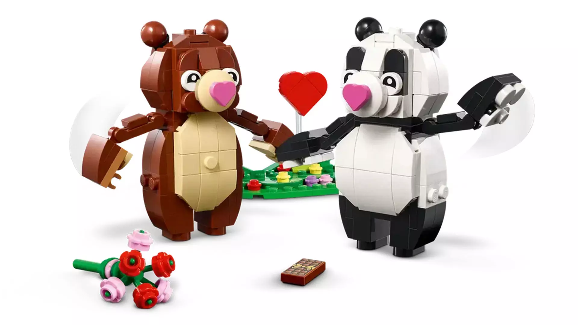 TwindBricks3D - 40821 Love Bears 3D print model