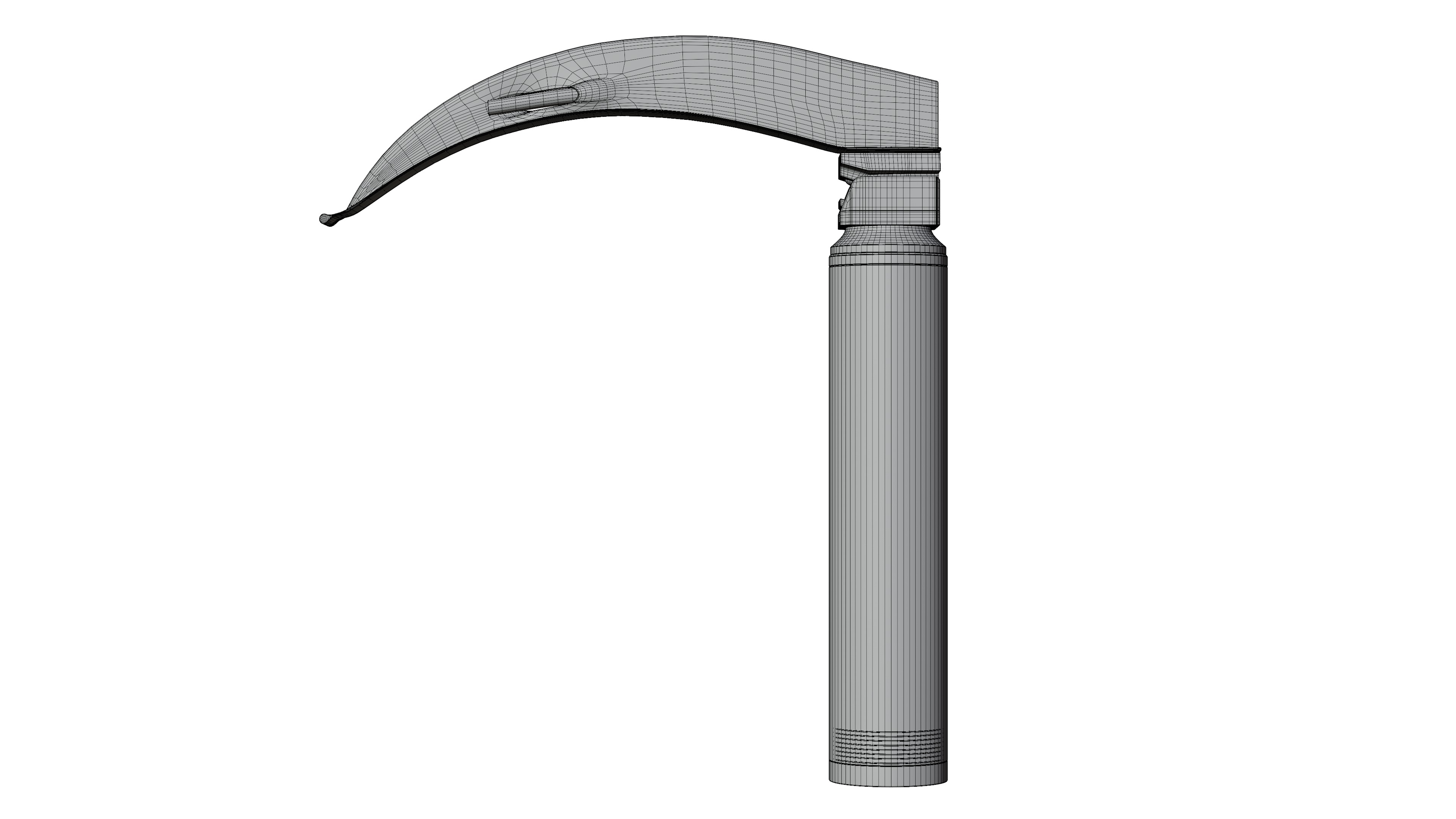 laryngoscope 3D model_5