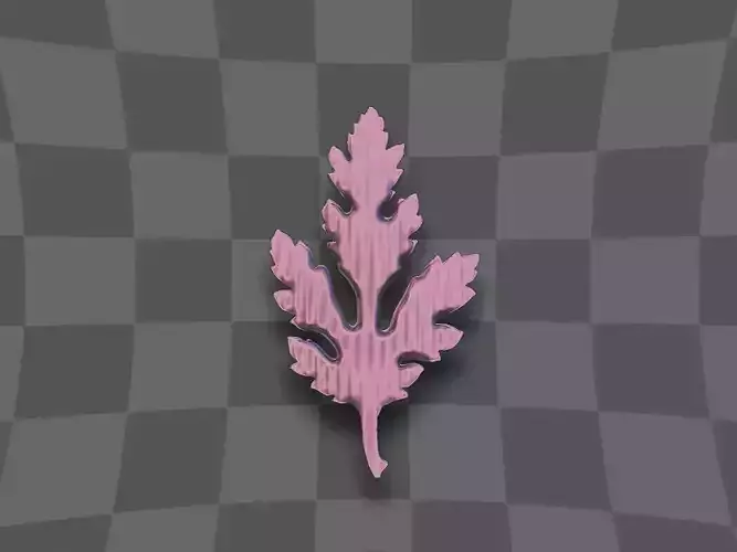 Cactus branch 3D print model