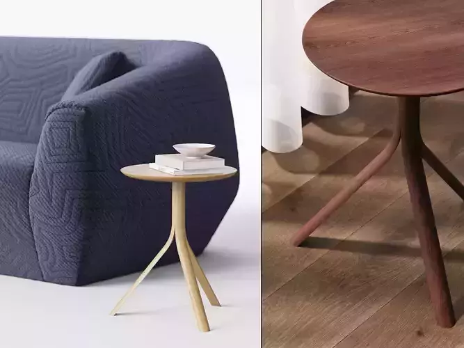 Splinter Side Table 35