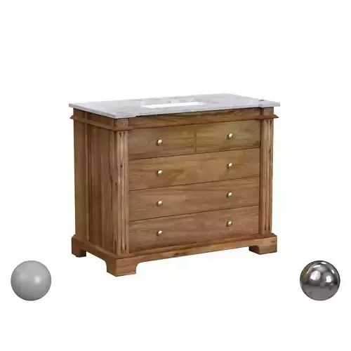 Garza 42 Single Bathroom Vanity Set