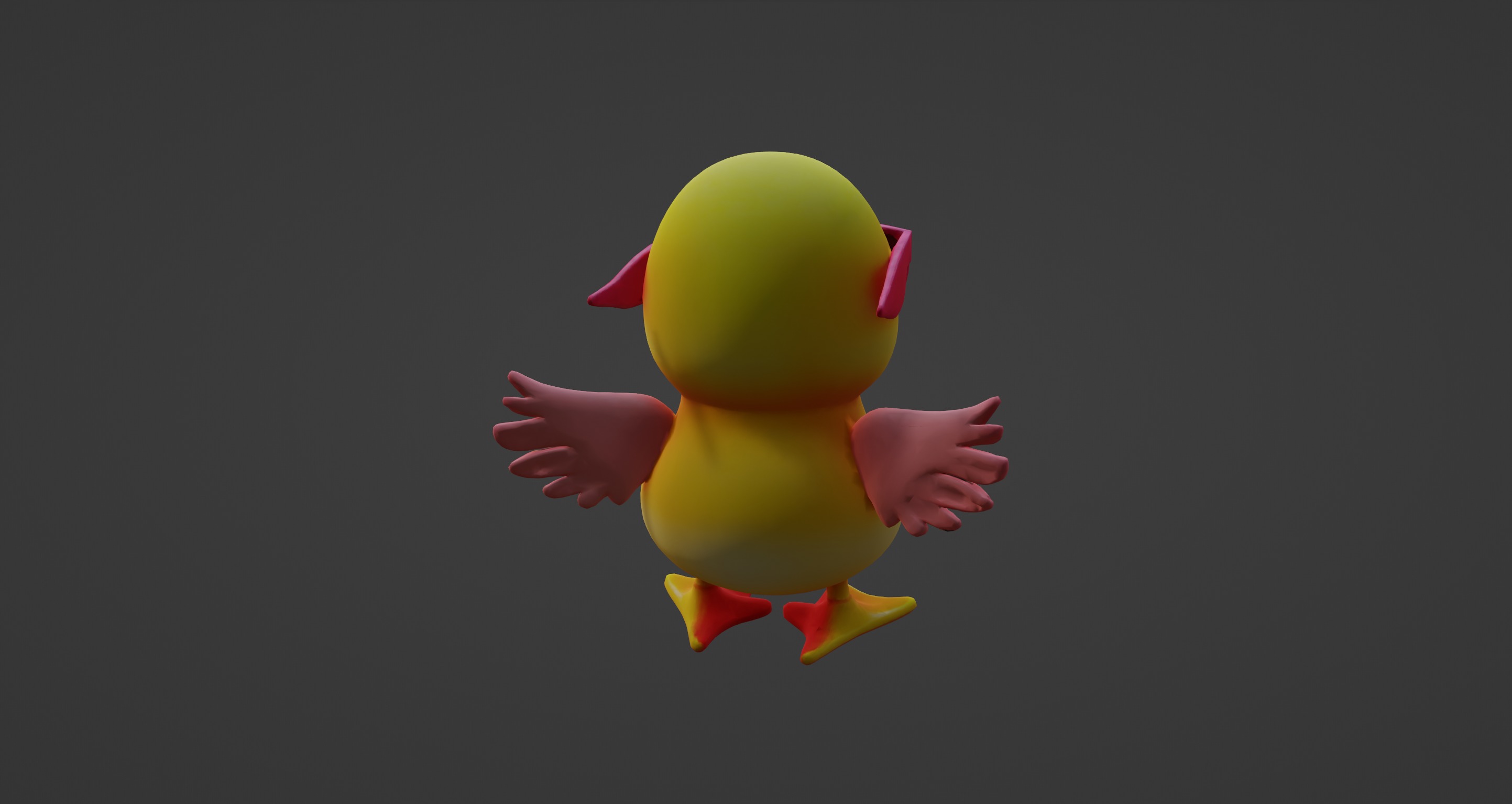 Cool Chick with Sunglasses - 3D Character Model 3D model_8