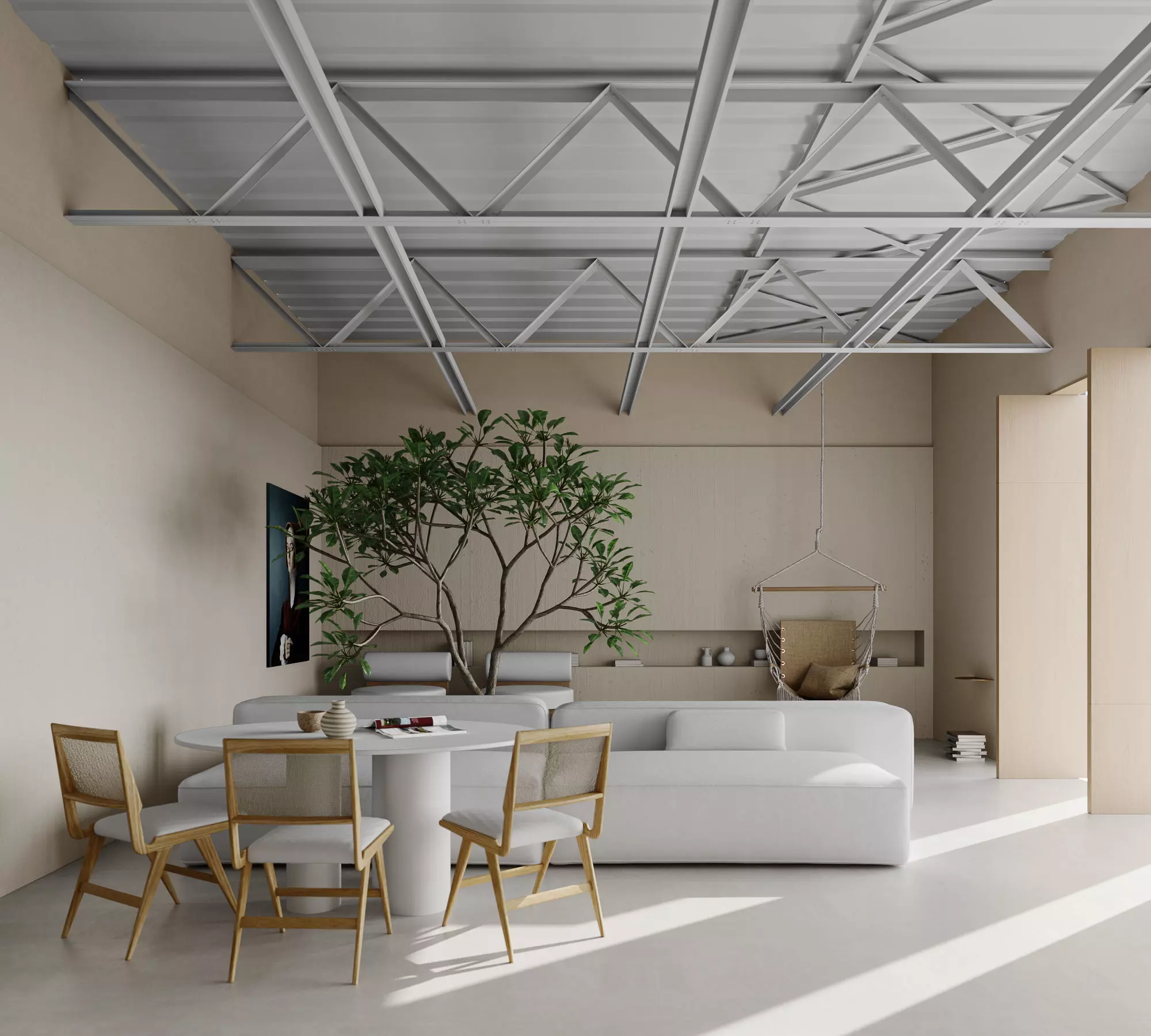 apartment interior scenes 3D model