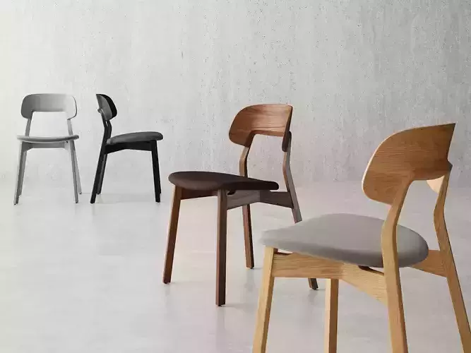 Nonoto Chair Upholstered Seat