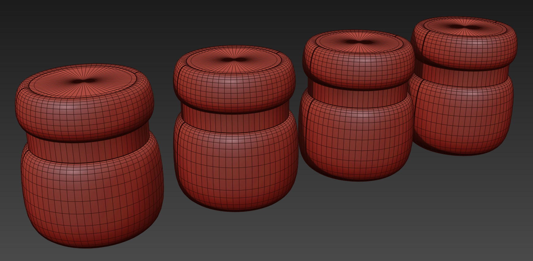 Azur Bedside Table By Colunex 3D model_7