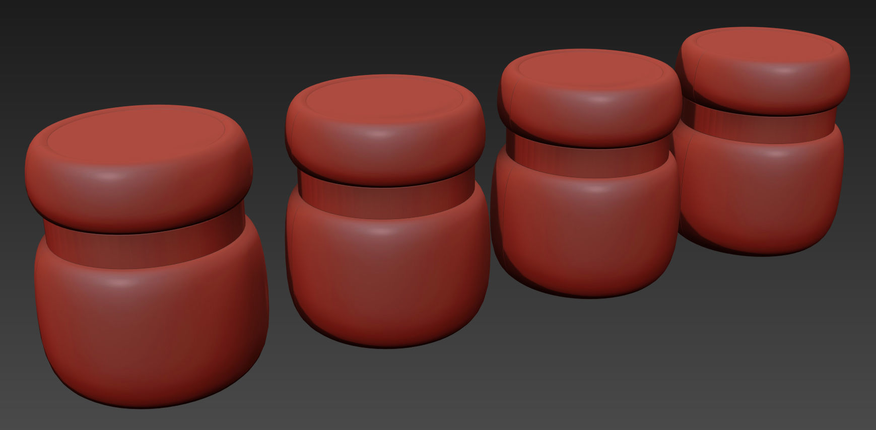 Azur Bedside Table By Colunex 3D model_6