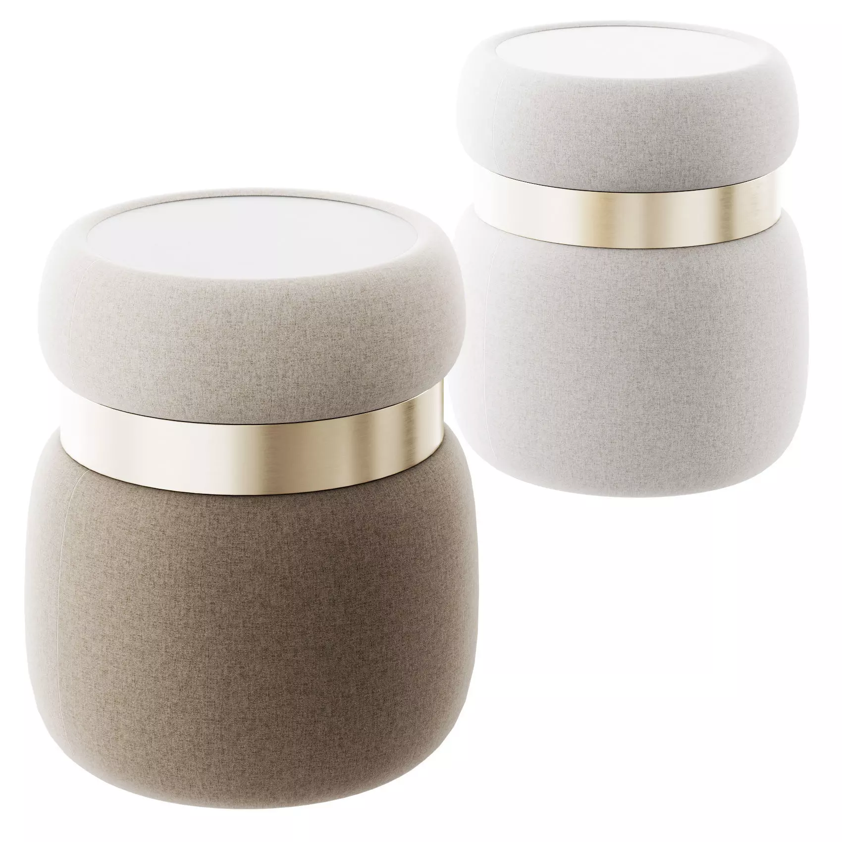 Azur Bedside Table By Colunex 3D model_0