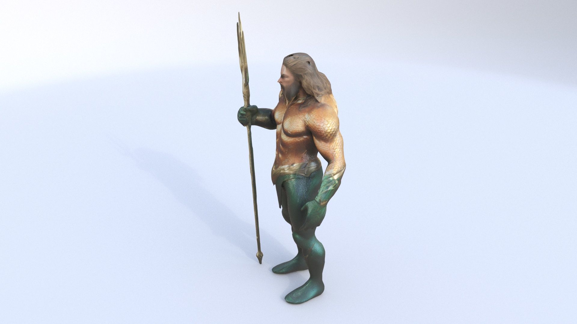 Aquaman 3D model_2