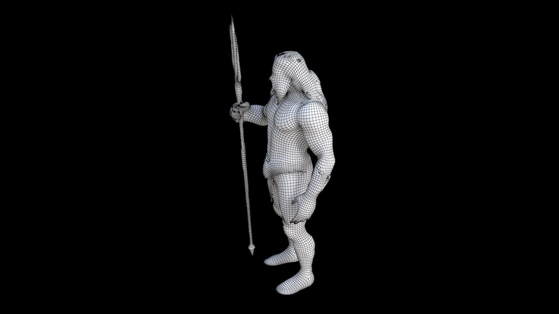 Aquaman 3D model_7