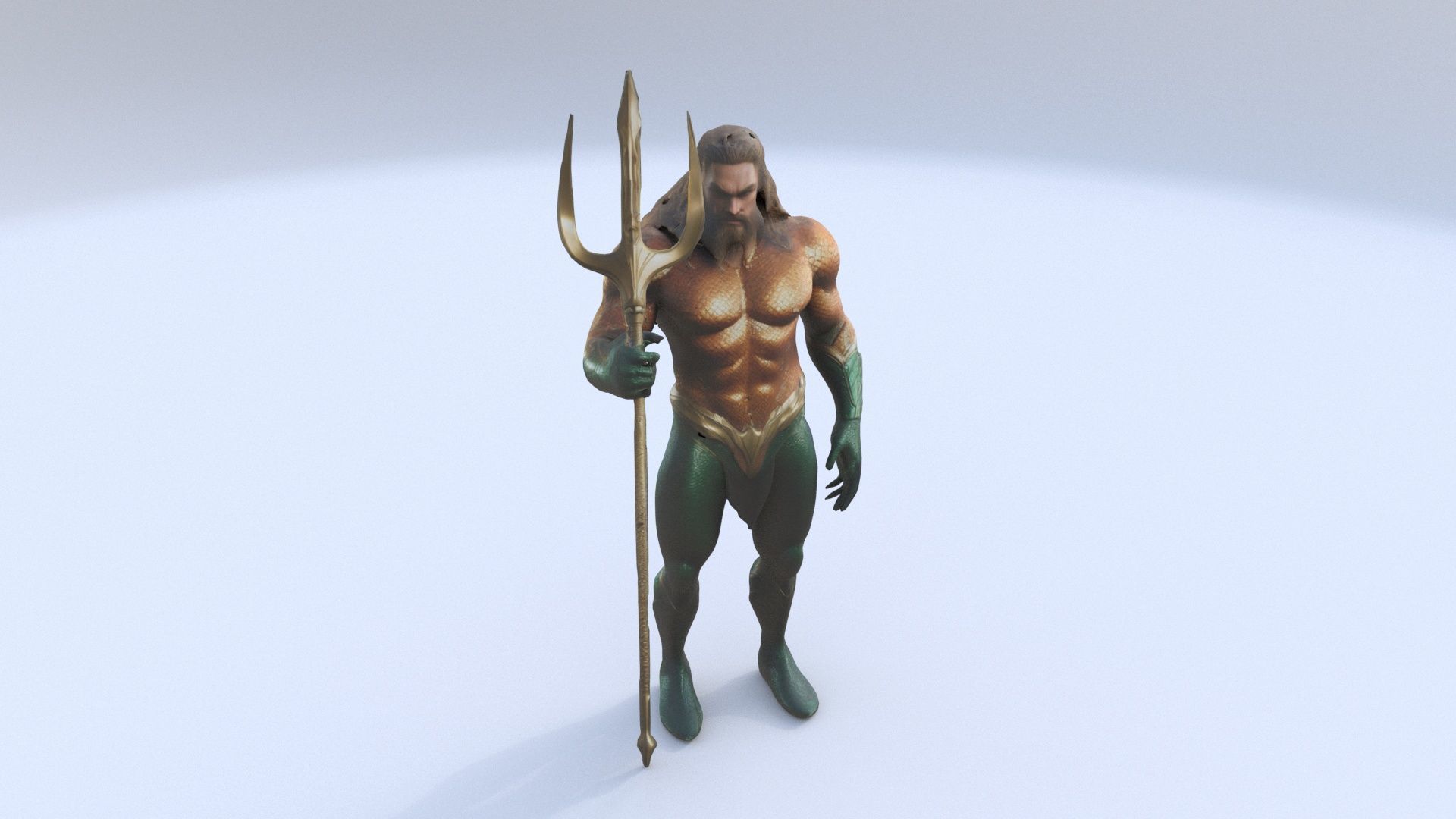 Aquaman 3D model_1